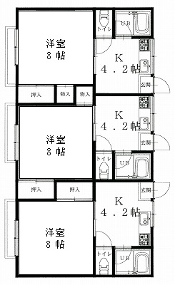 メゾン・ド・ヴェールB館(学)